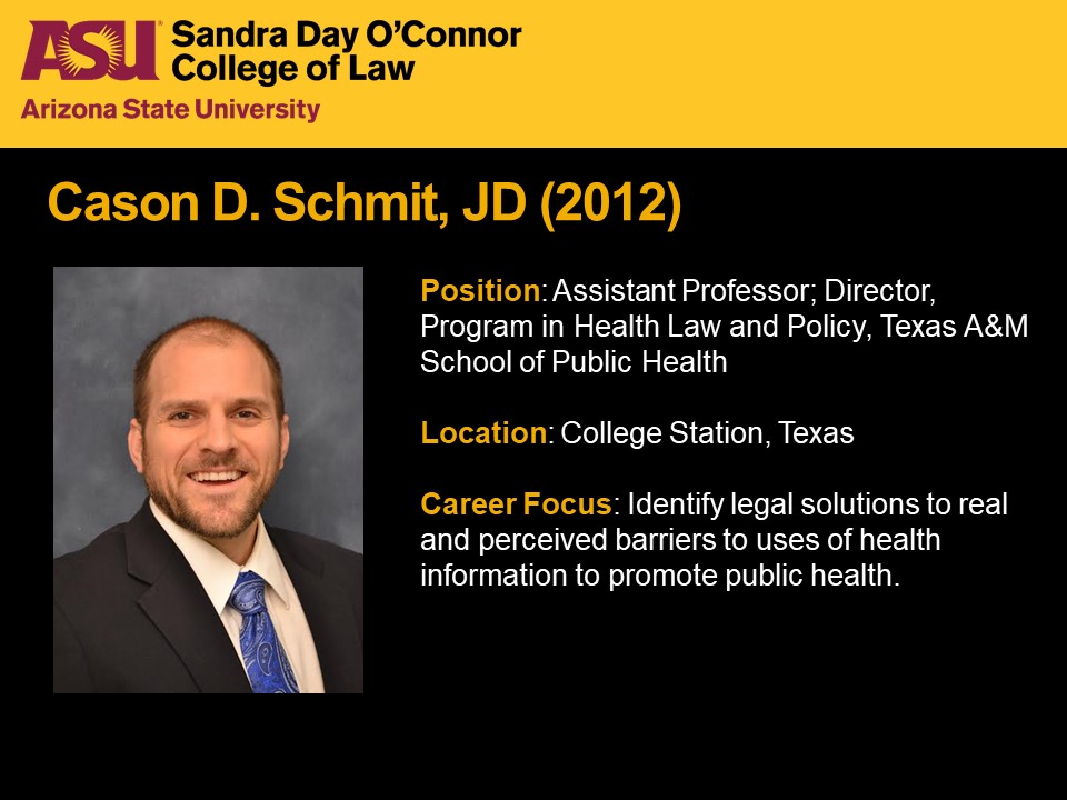 Public Health Law and Policy ASU Sandra Day O'Connor College of Law